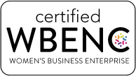 WBENC certified Women's Business Enterprise