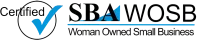 SBA Certified Woman-Owned Small Business