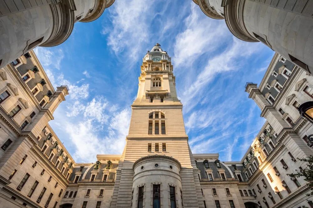 Philadelphia City Hall tower